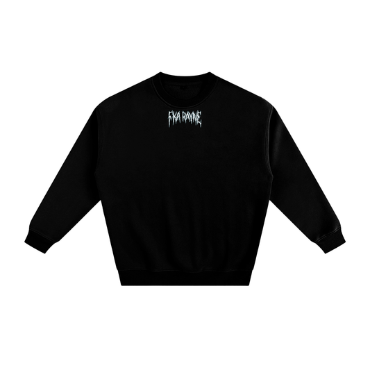'Autopsy' Fleeced Crewneck