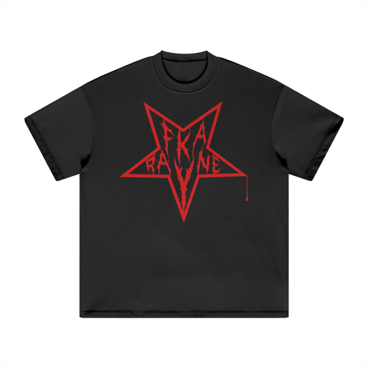 Blood drip oversized T-shirt