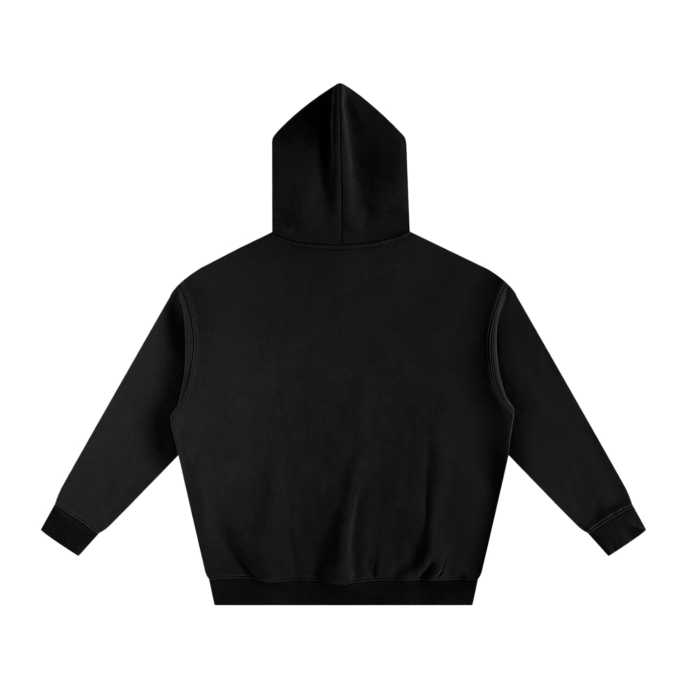 Blood drip logo oversize Fleeced Hoodie